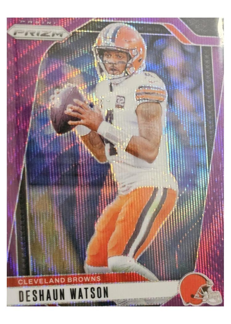 2024 Panini Prizm Base Set Deshaun Watson #64 card