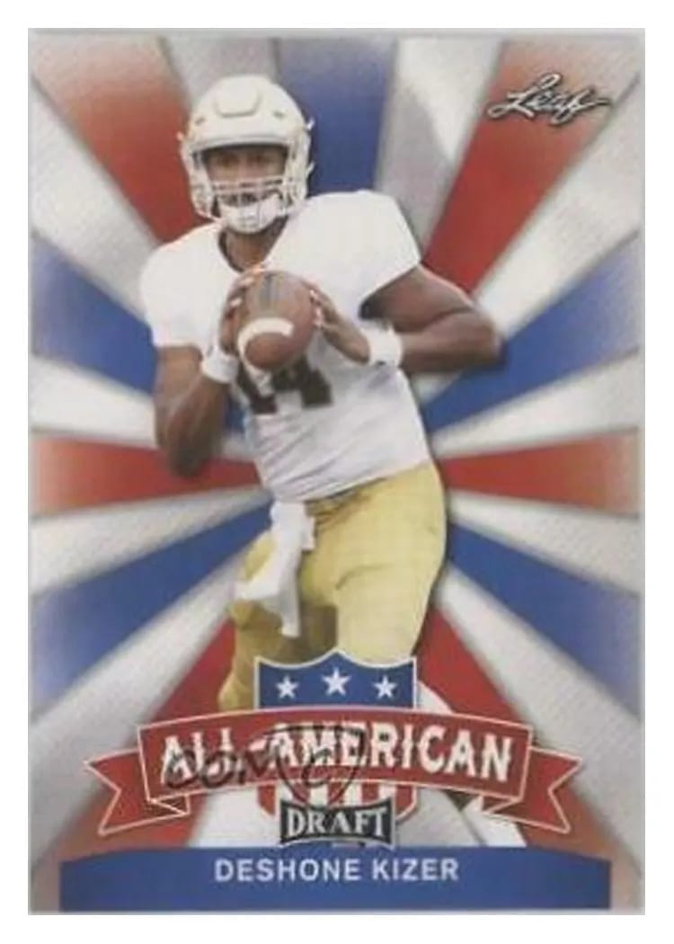 2017 Leaf Draft All American DeShone Kizer #AA-10 card