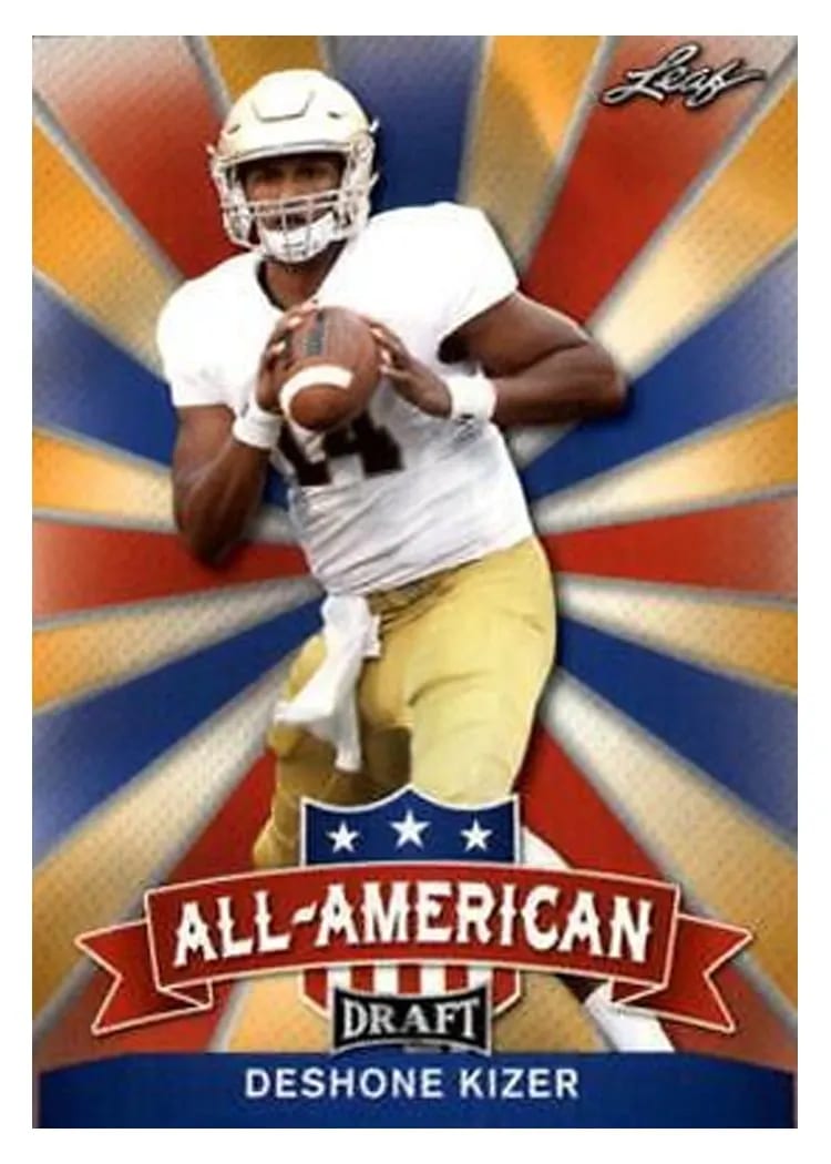 2017 Leaf Draft All American DeShone Kizer #AA-10 card