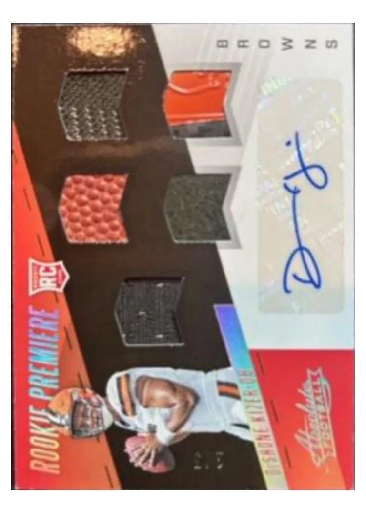 2017 Panini Absolute DeShone Kizer #283 card