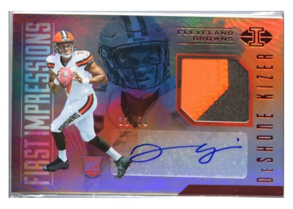 2017 Panini Illusions DeShone Kizer #115 card
