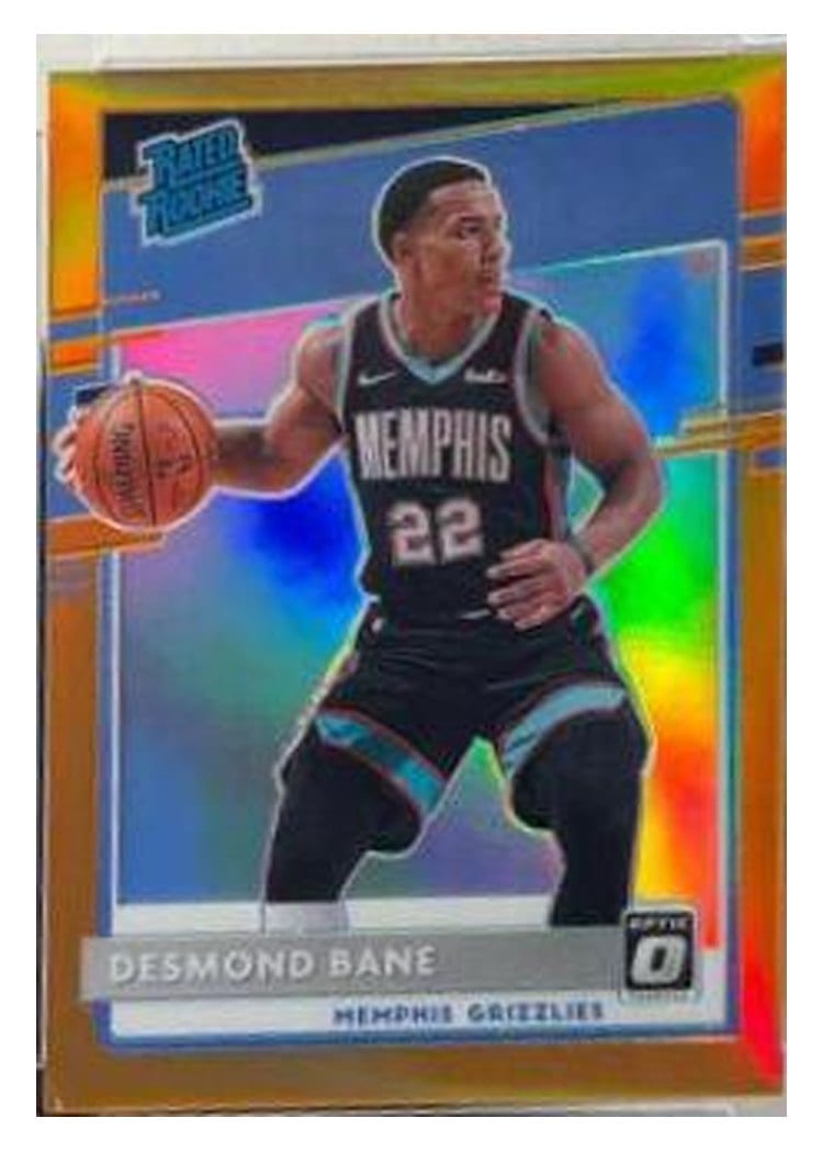 2020-21 Donruss Optic Base Set Desmond Bane #180 card