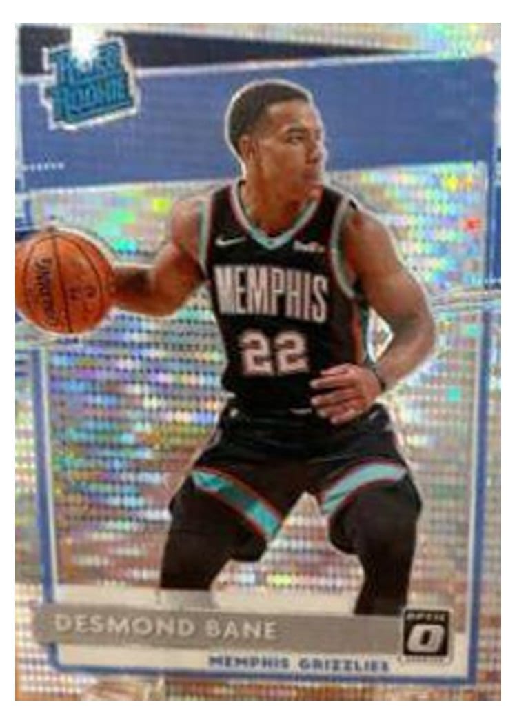 2020-21 Donruss Optic Base Set Desmond Bane #180 card