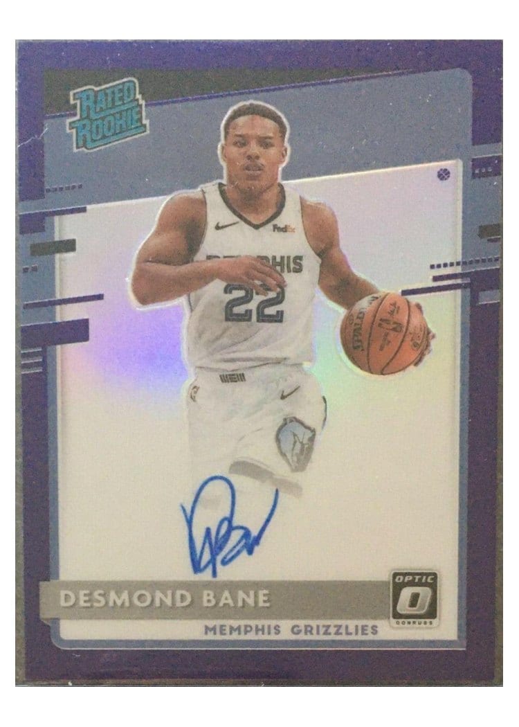 2020-21 Donruss Optic Base Set Desmond Bane #180 card