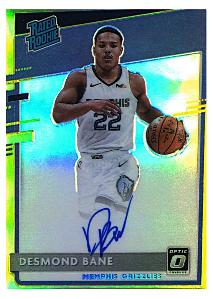 2020-21 Donruss Optic Base Set Desmond Bane #180 card