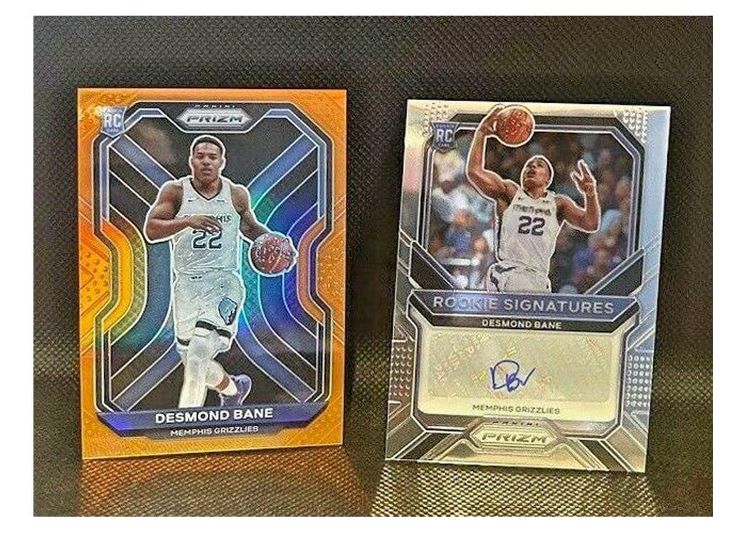2020-21 Panini Prizm Base Set Desmond Bane #297 card