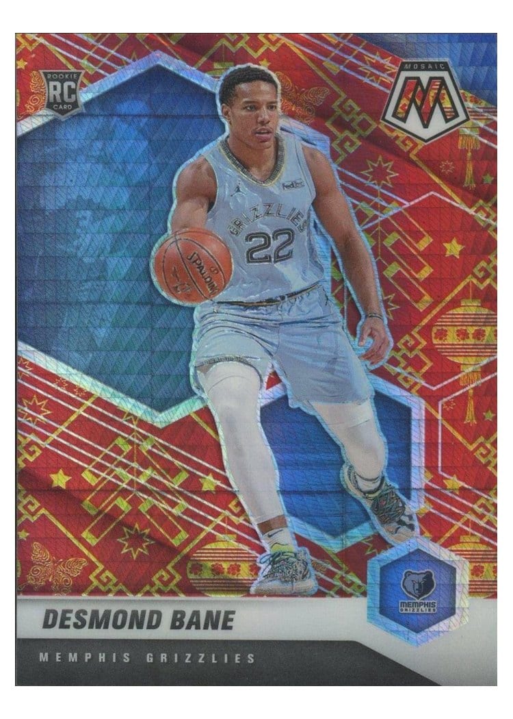 2020 Panini Mosaic Desmond Bane #211 card