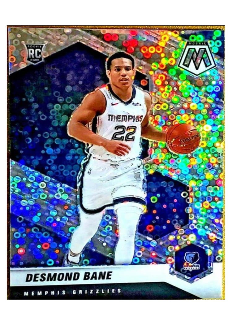 2020 Panini Mosaic Desmond Bane #211 card