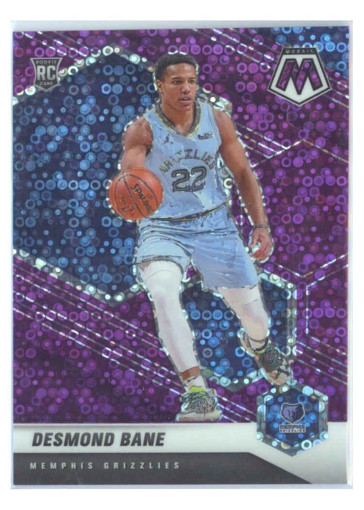 2020 Panini Mosaic Desmond Bane #211 card