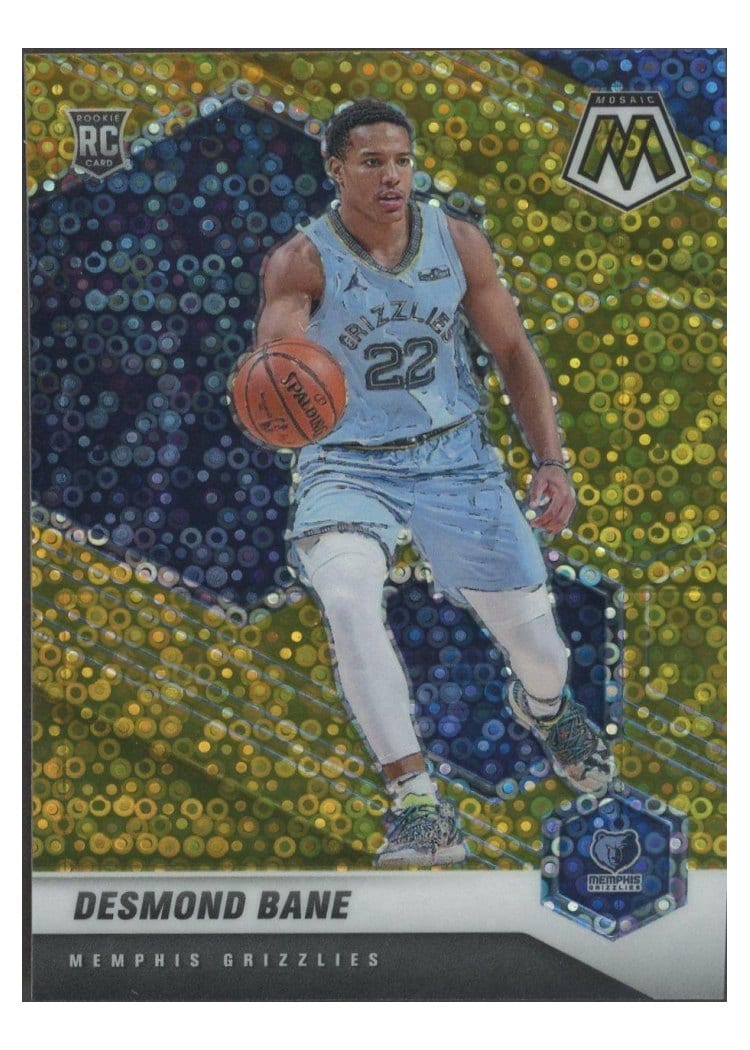 2020 Panini Mosaic Desmond Bane #211 card