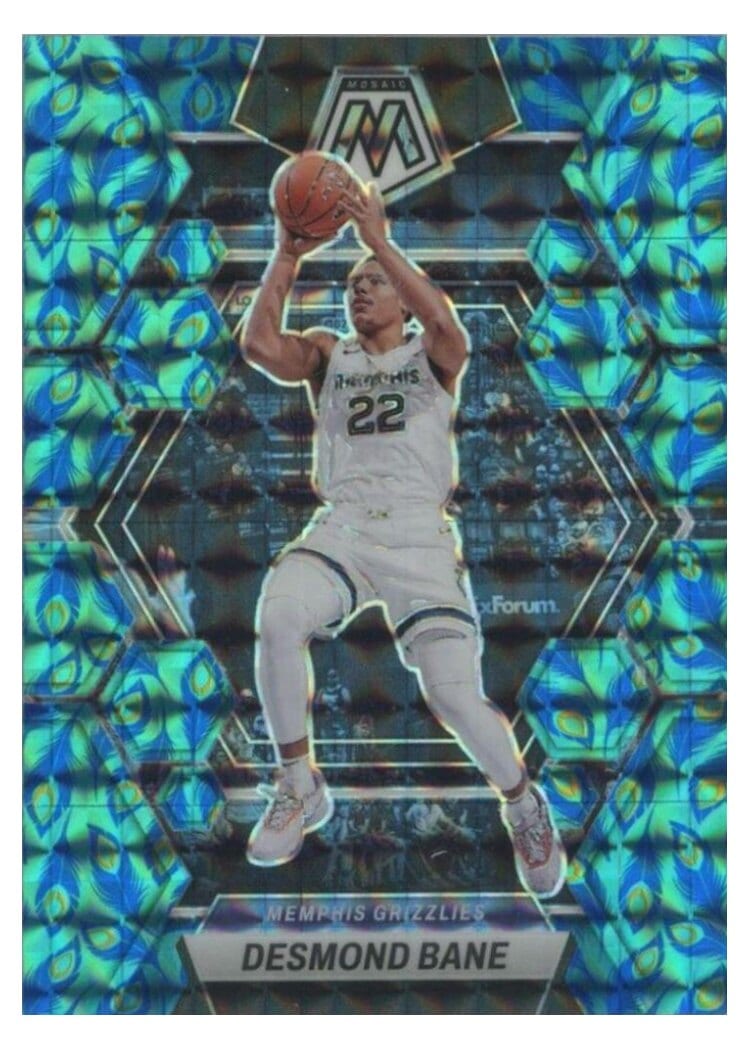 2022-23 Panini Mosaic Base Set Desmond Bane #156 card