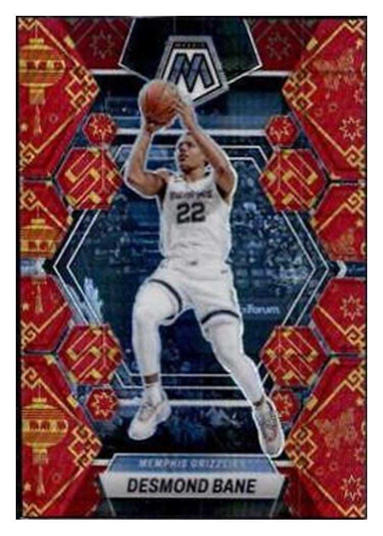 2022-23 Panini Mosaic Base Set Desmond Bane #156 card