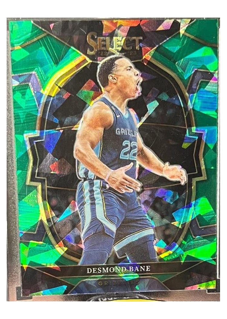 2022 Panini Select Desmond Bane #63 card
