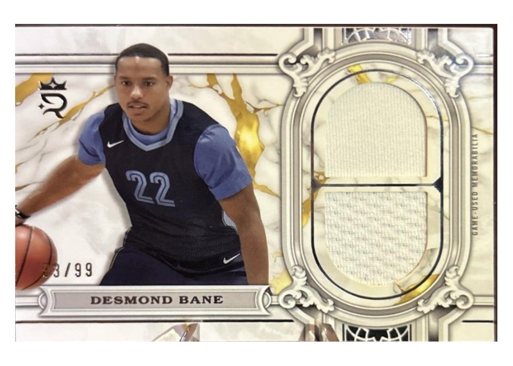 2023-24 Topps Royalty Regalia Relics Desmond Bane #RR-DBA card