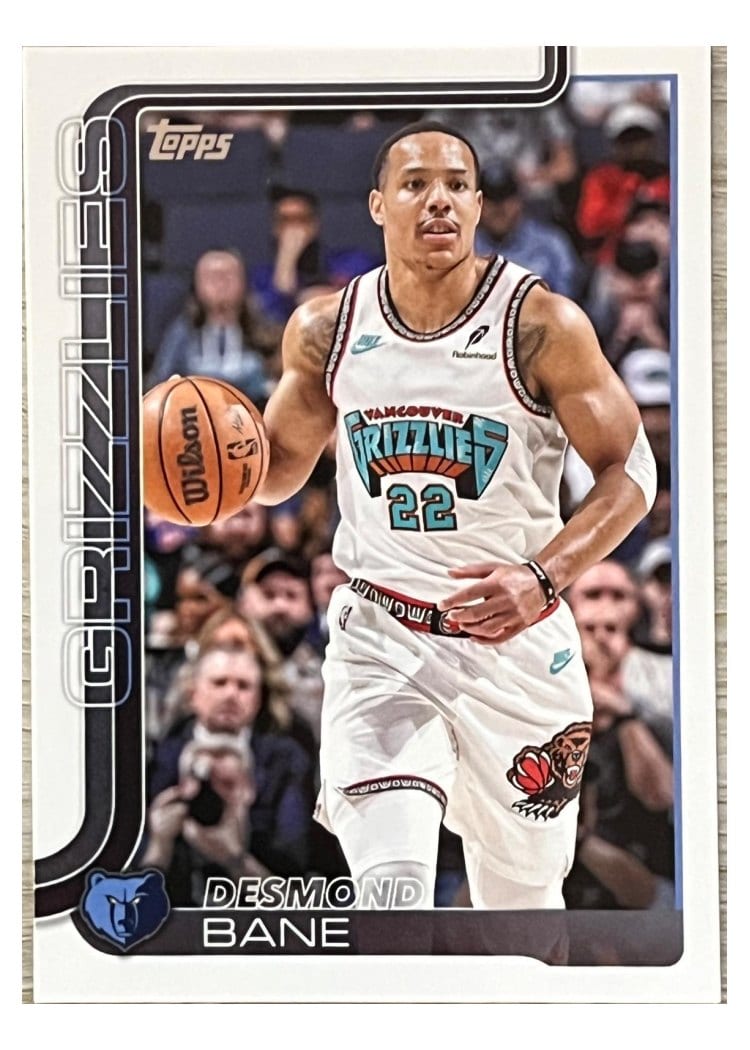 2025-26 Topps Base Set Desmond Bane #185 card