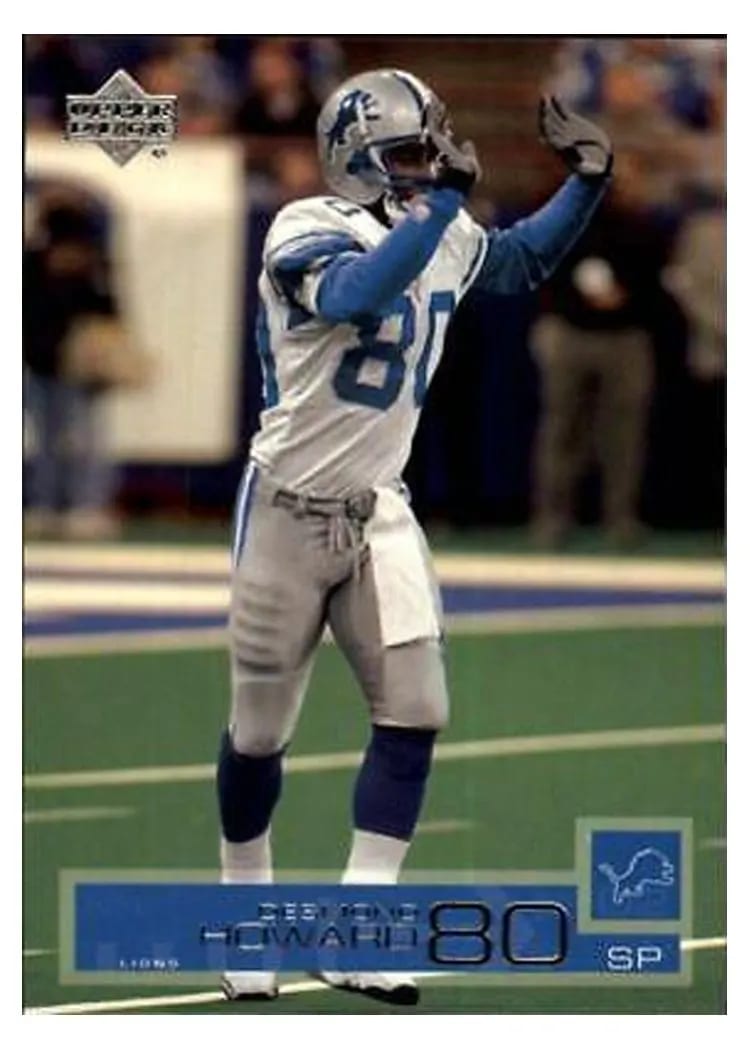 2002 Upper Deck Desmond Howard #61 card