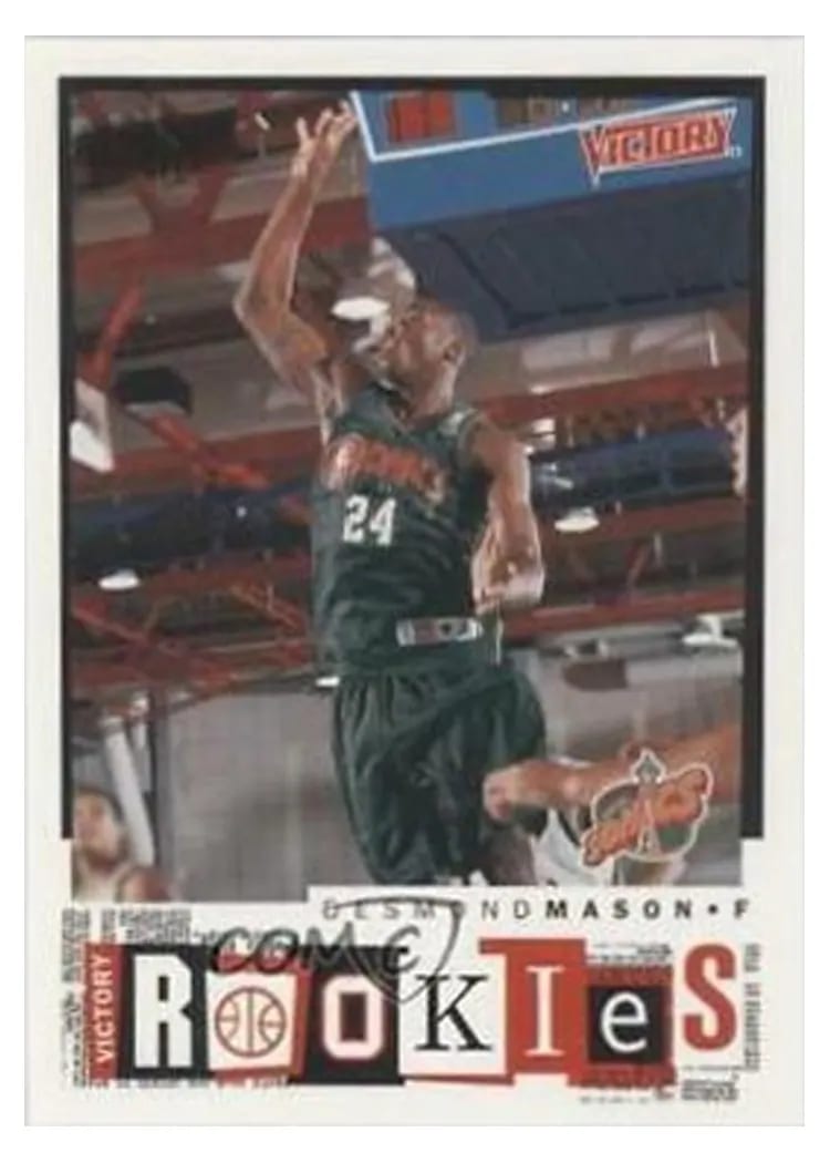 2000 Upper Deck Victory Desmond Mason #269 card