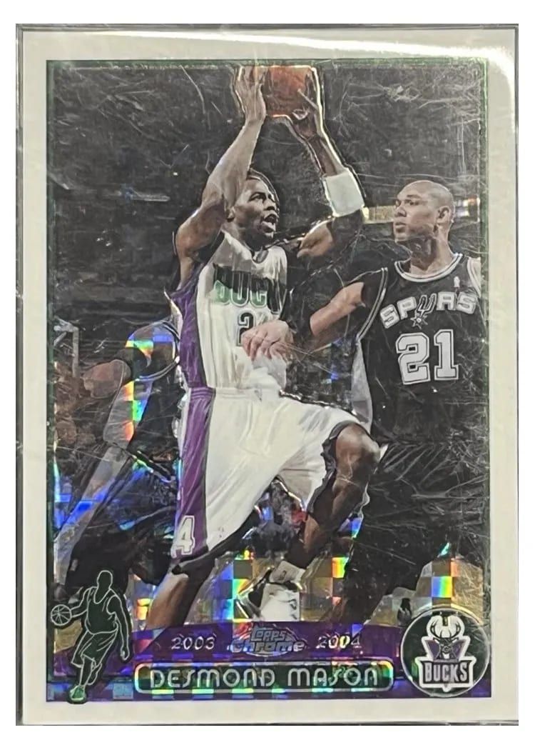 2003 Topps Chrome Desmond Mason #86 card