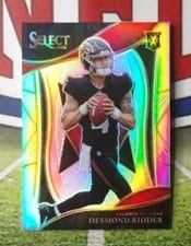 2021 Panini Select Desmond Ridder #402 card