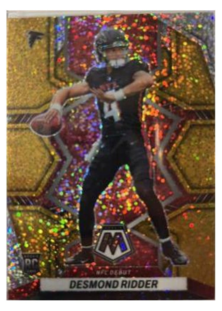 2022 Panini Mosaic Desmond Ridder Gold Sparkle #271 card