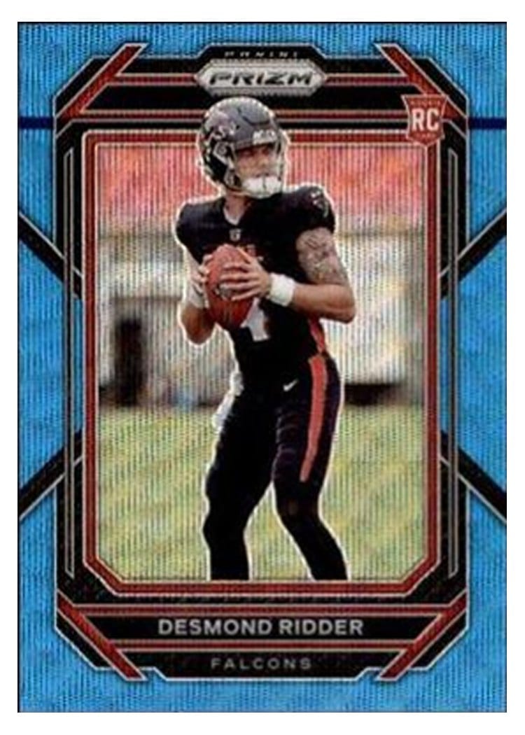 2022 Panini Prizm Desmond Ridder #302 card
