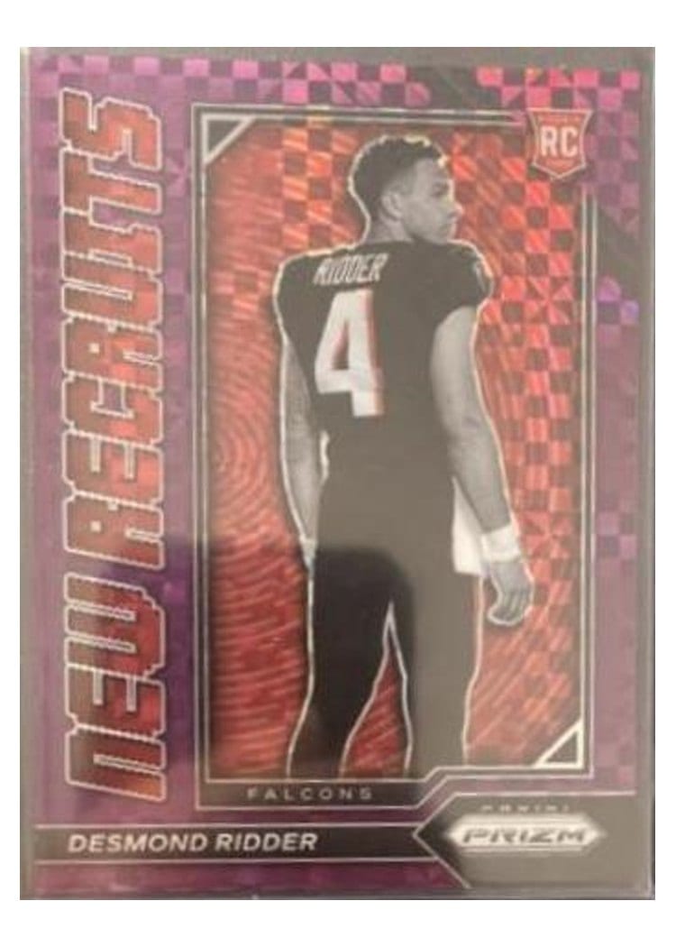 2022 Panini Prizm Desmond Ridder Purple Power #302 card