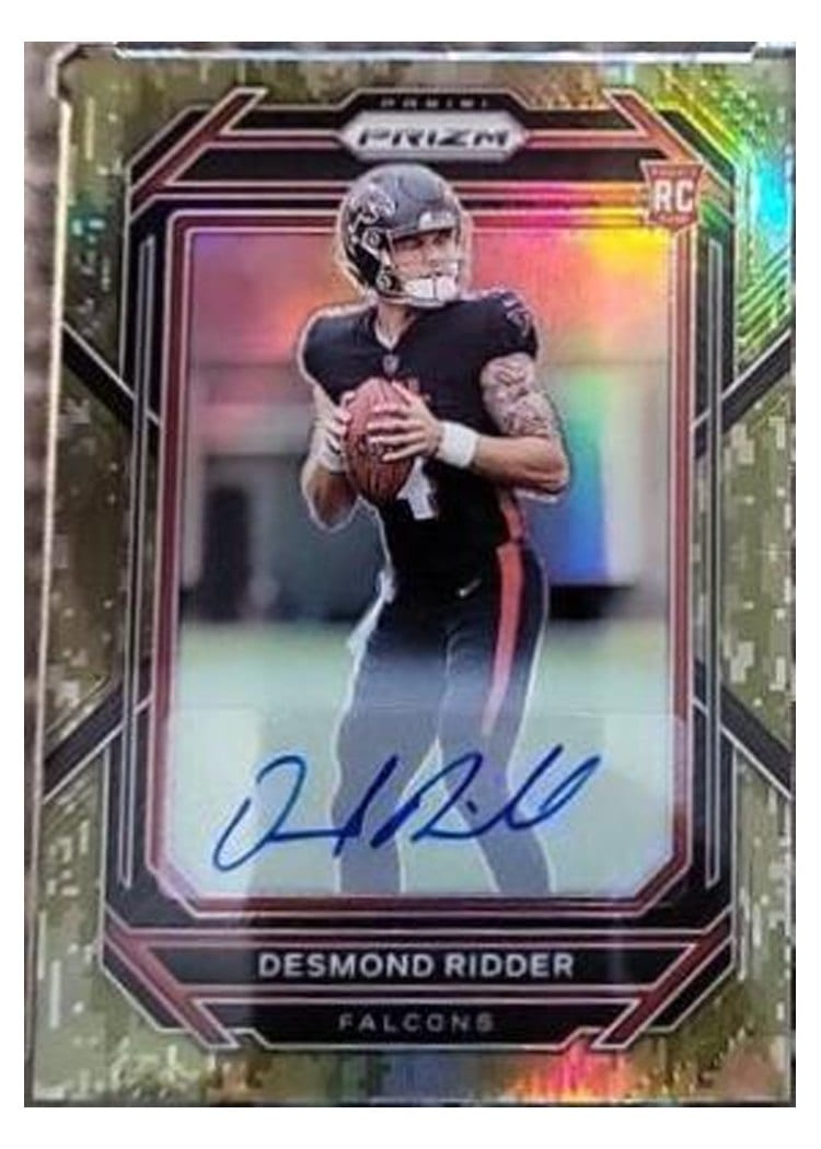 2022 Panini Prizm Desmond Ridder #302 card