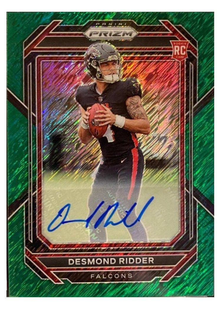 2022 Panini Prizm Desmond Ridder #302 card