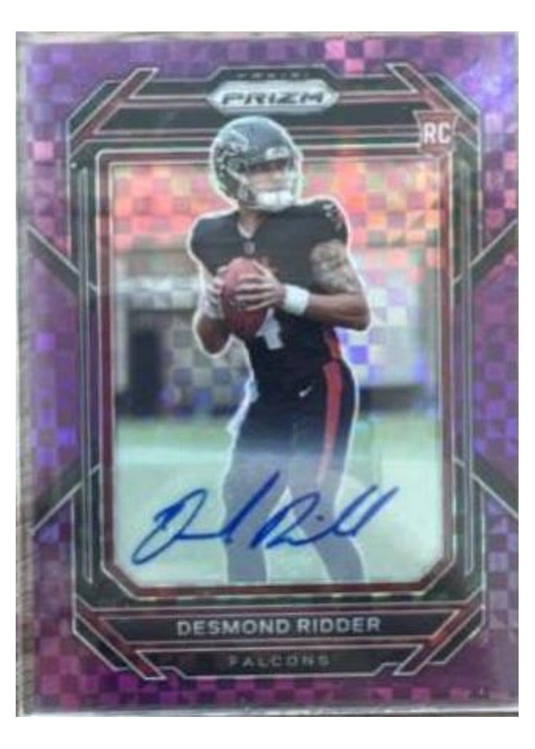 2022 Panini Prizm Desmond Ridder #302 card