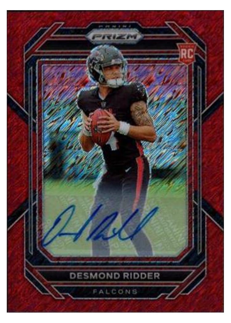 2022 Panini Prizm Desmond Ridder #302 card