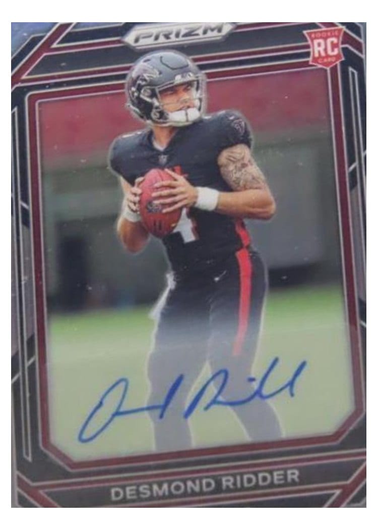 2022 Panini Prizm Desmond Ridder #302 card