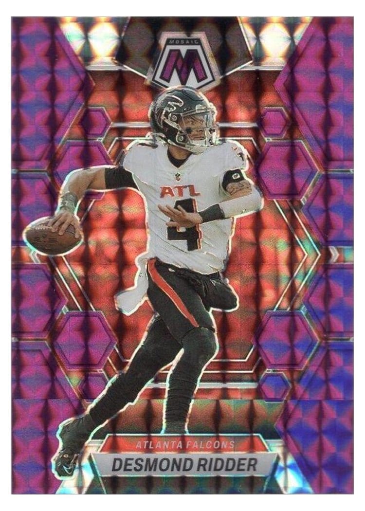 2023 Panini Mosaic Base Set Desmond Ridder #6 card