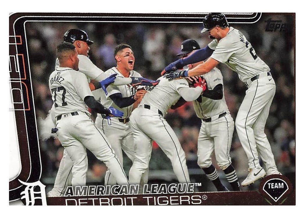 2025 Topps Base Set Detroit Tigers #34 card