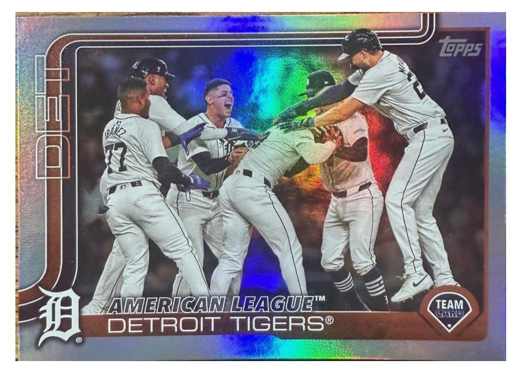 2025 Topps Base Set Detroit Tigers #34 card