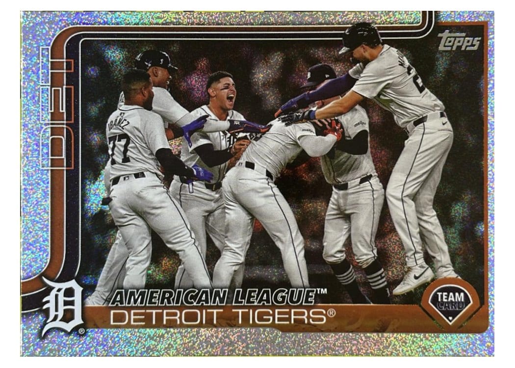 2025 Topps Base Set Detroit Tigers #34 card