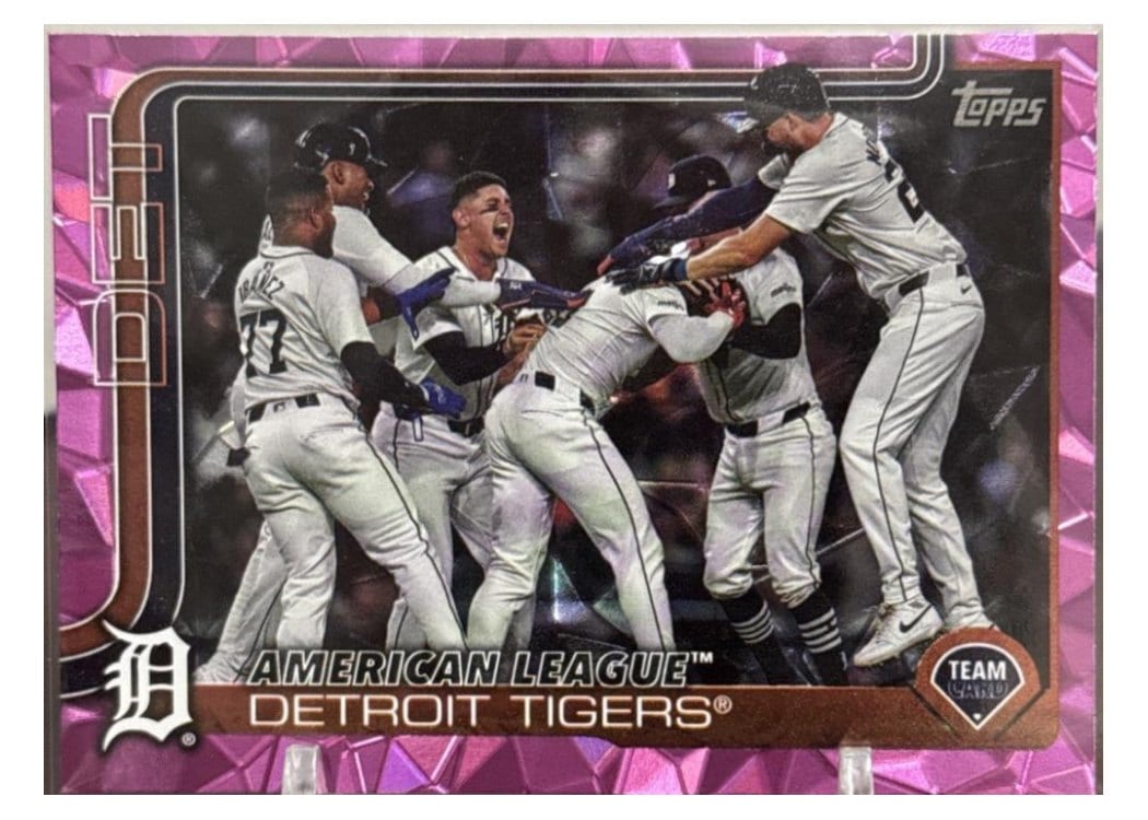2025 Topps Base Set Detroit Tigers #34 card