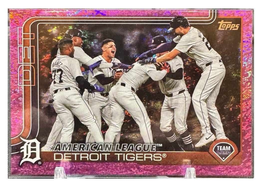 2025 Topps Base Set Detroit Tigers #34 card
