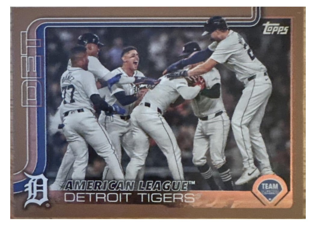 2025 Topps Base Set Detroit Tigers #34 card