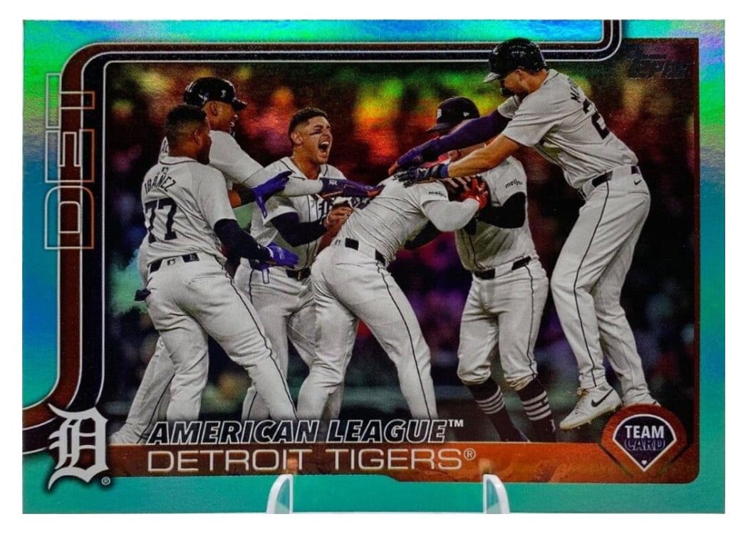 2025 Topps Base Set Detroit Tigers #34 card