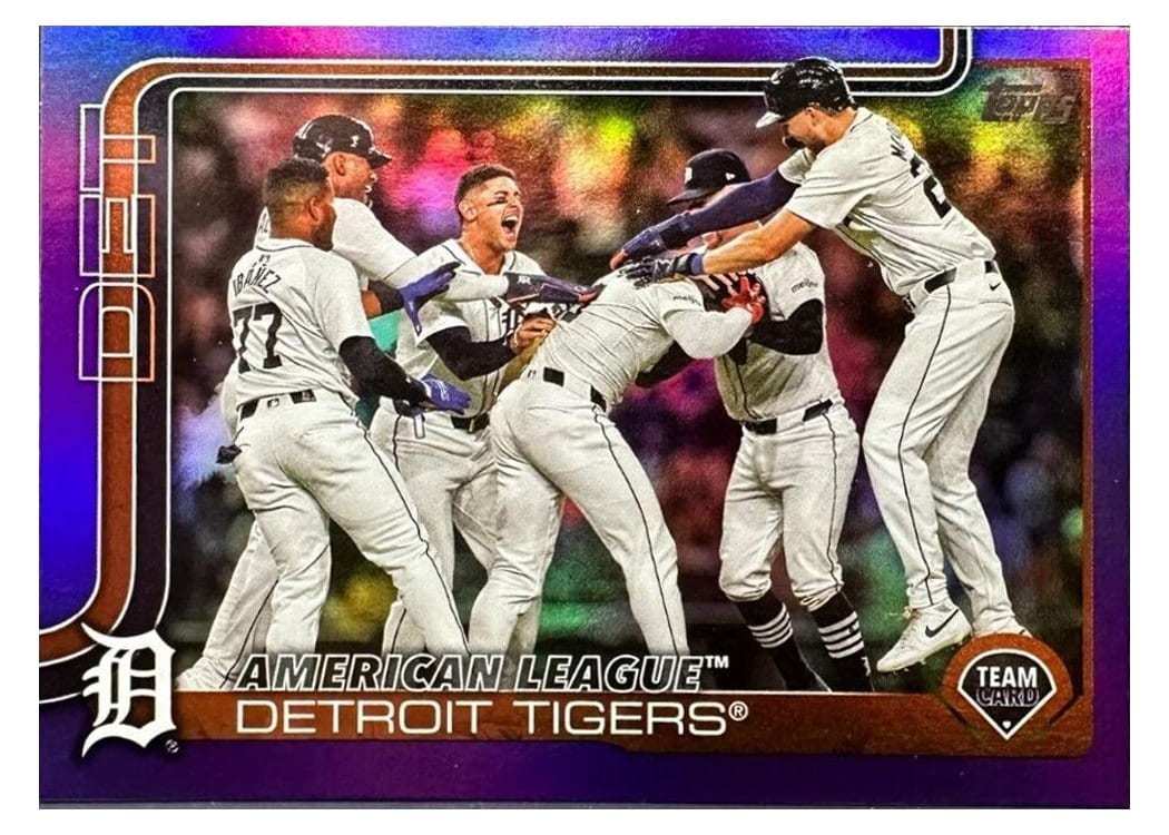 2025 Topps Base Set Detroit Tigers #34 card