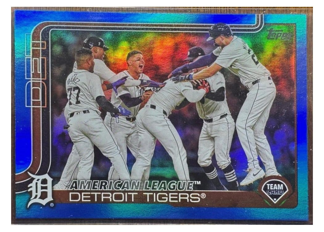 2025 Topps Base Set Detroit Tigers #34 card