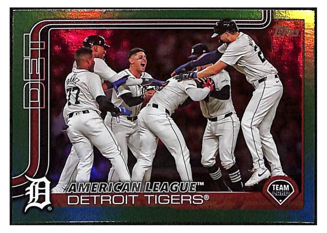 2025 Topps Base Set Detroit Tigers #34 card