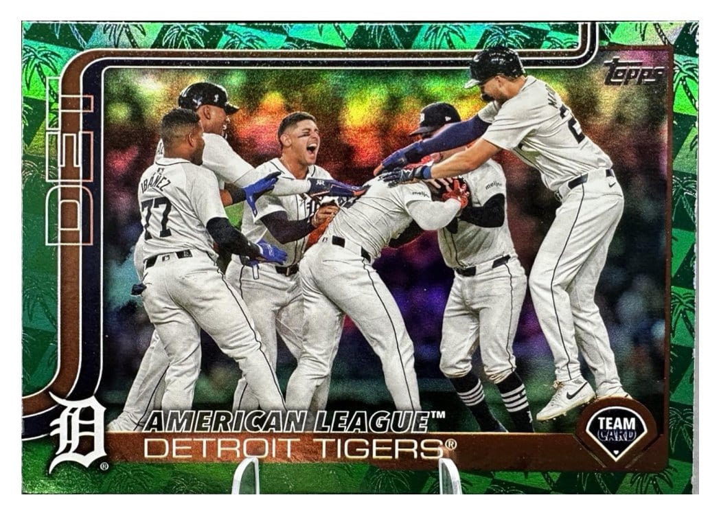 2025 Topps Base Set Detroit Tigers #34 card
