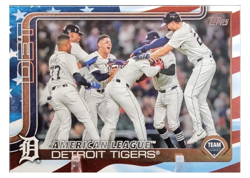 2025 Topps Base Set Detroit Tigers #34 card