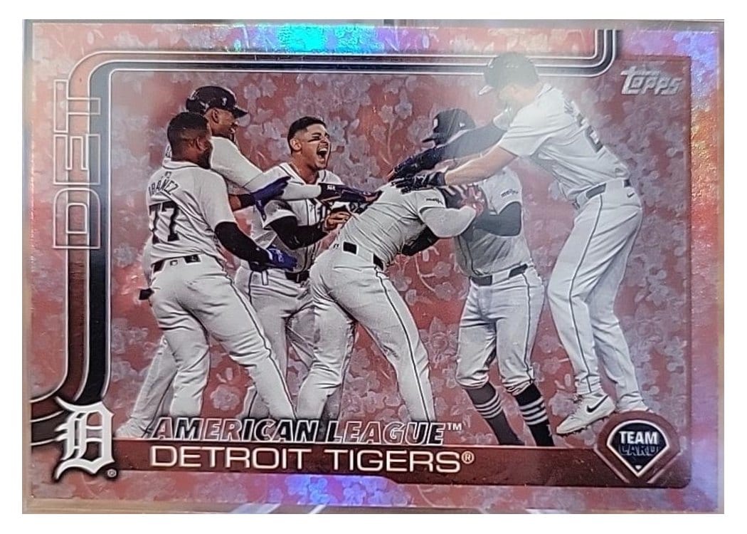 2025 Topps Base Set Detroit Tigers #34 card