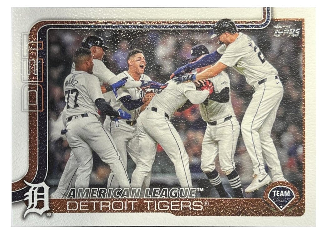 2025 Topps Base Set Detroit Tigers #34 card