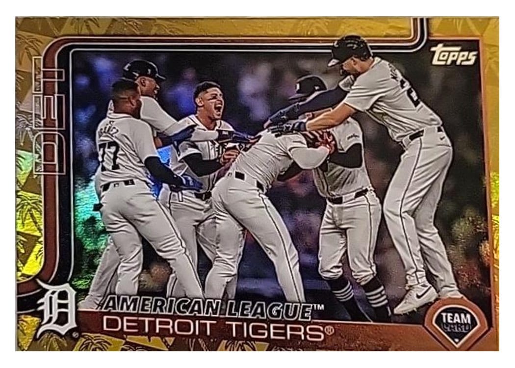 2025 Topps Base Set Detroit Tigers #34 card
