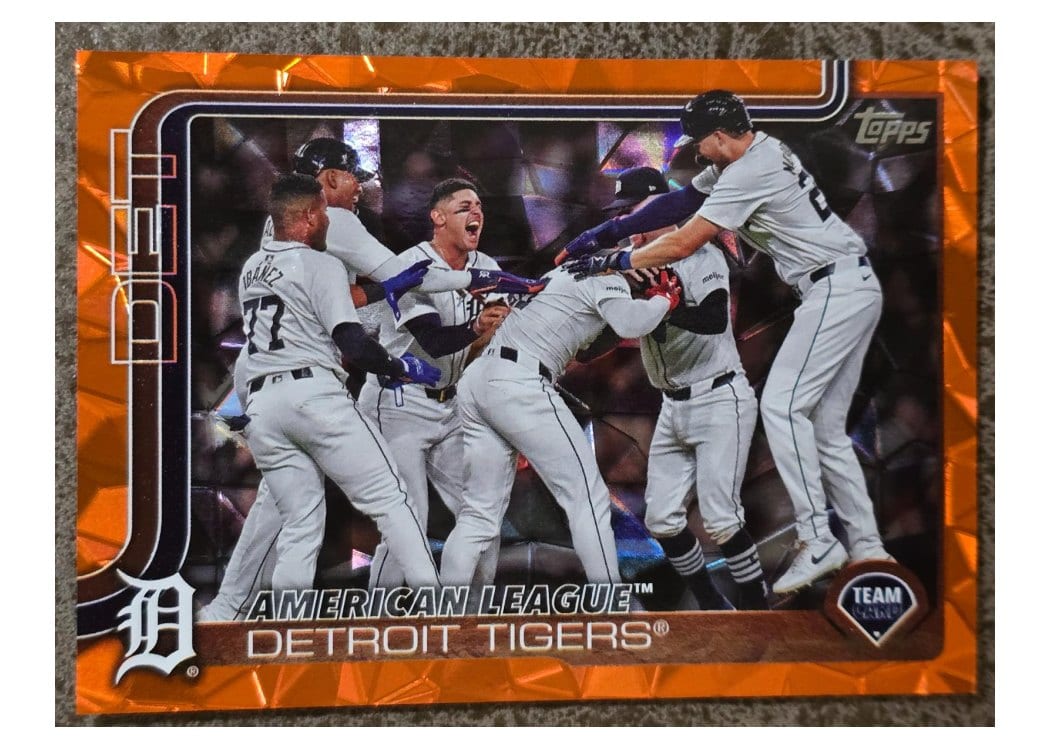 2025 Topps Base Set Detroit Tigers #34 card