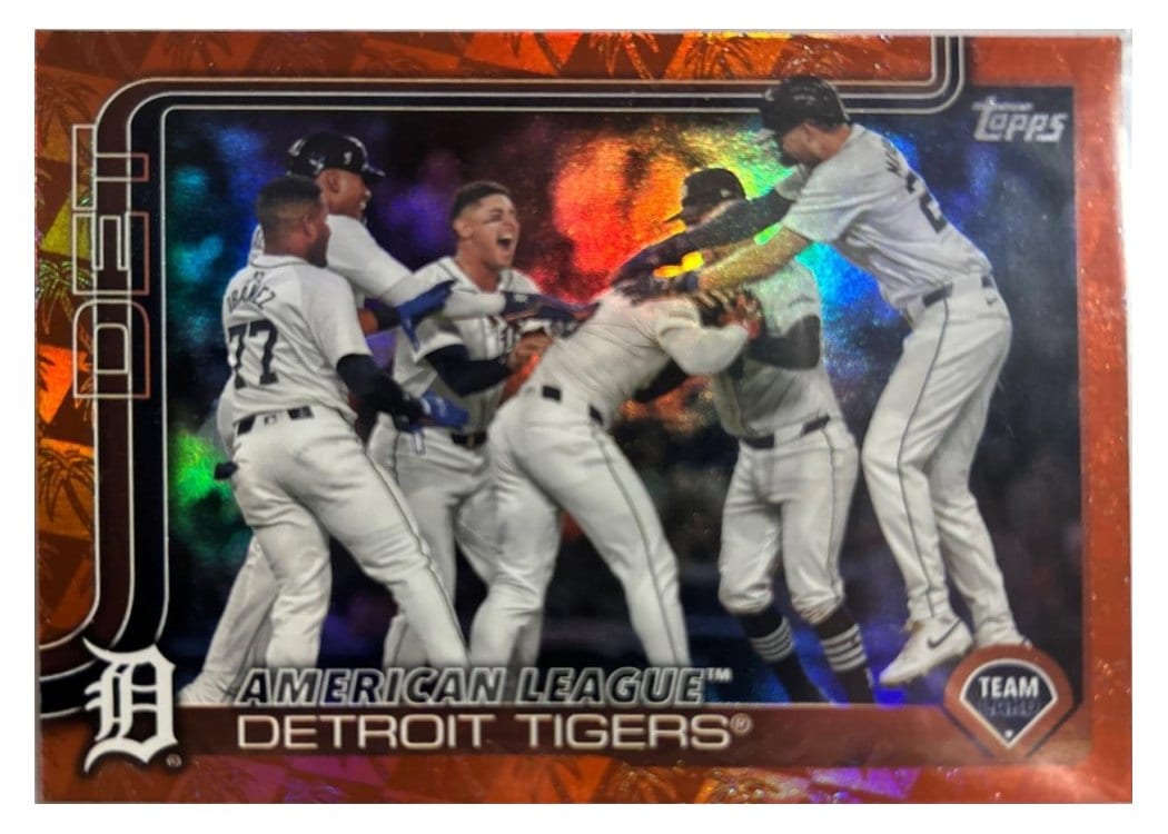 2025 Topps Base Set Detroit Tigers #34 card