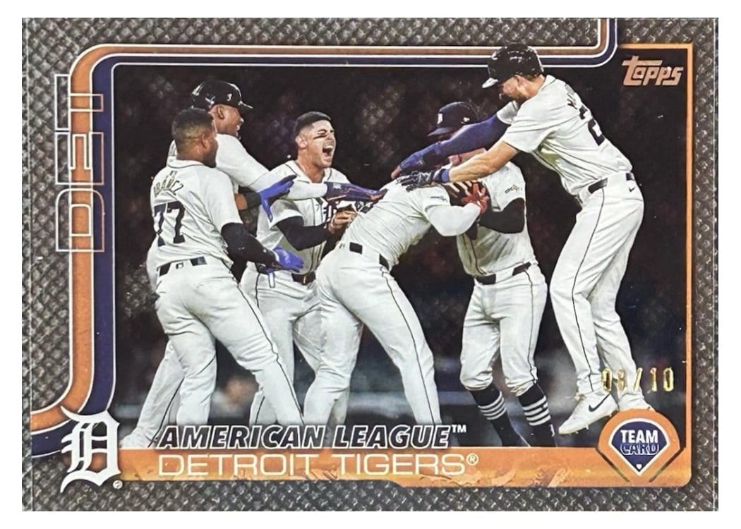 2025 Topps Base Set Detroit Tigers #34 card